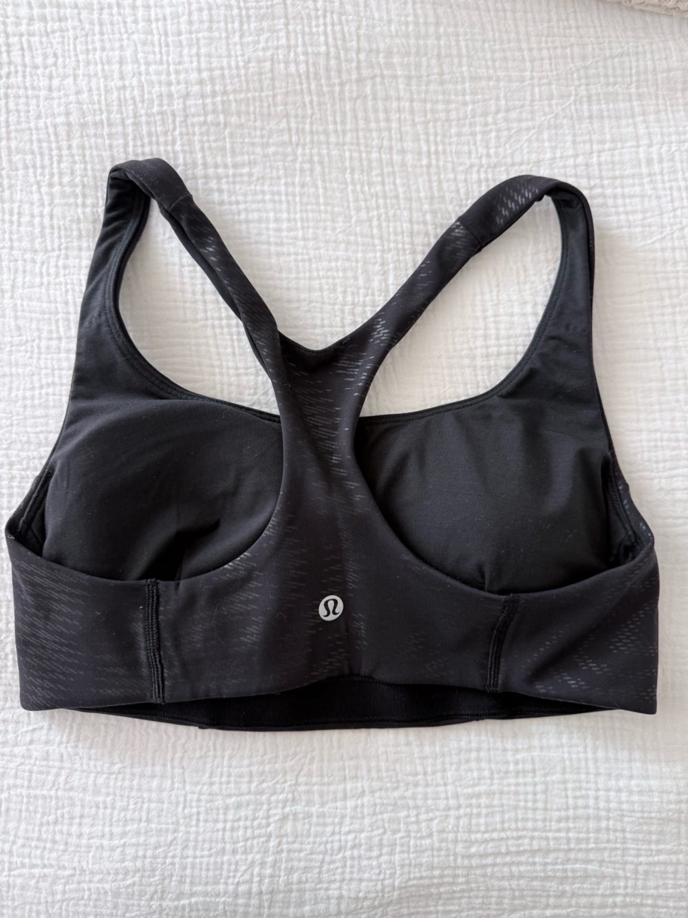 lululemon athletica Black Racerback Sports Bra 6